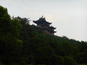 Het Chenghuang-pavilioen op de heuvel Wu.